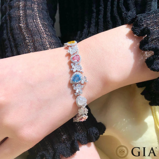 GIA Certified Diamond Bracelet