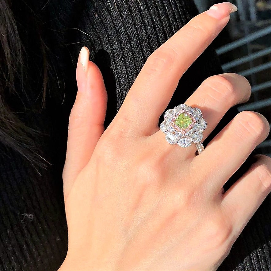 3.74 Carat Diamond Ring