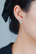 Irregular Flower Stud Earrings