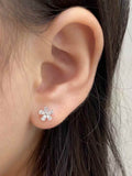0.60ct Cherry Blossom Diamond Stud Earrings