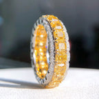 Yellow Diamond Eternity Ring