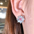 Diamond Large Stud Earrings