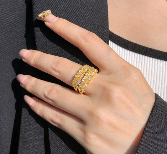 Band Ring | 1.36 Carat Diamonds