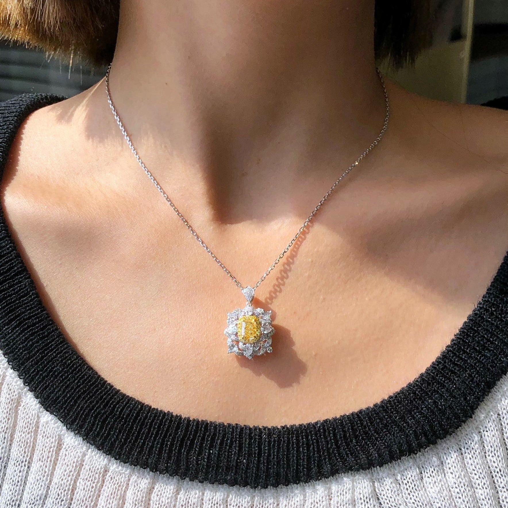 Fancy Pendant Necklace
