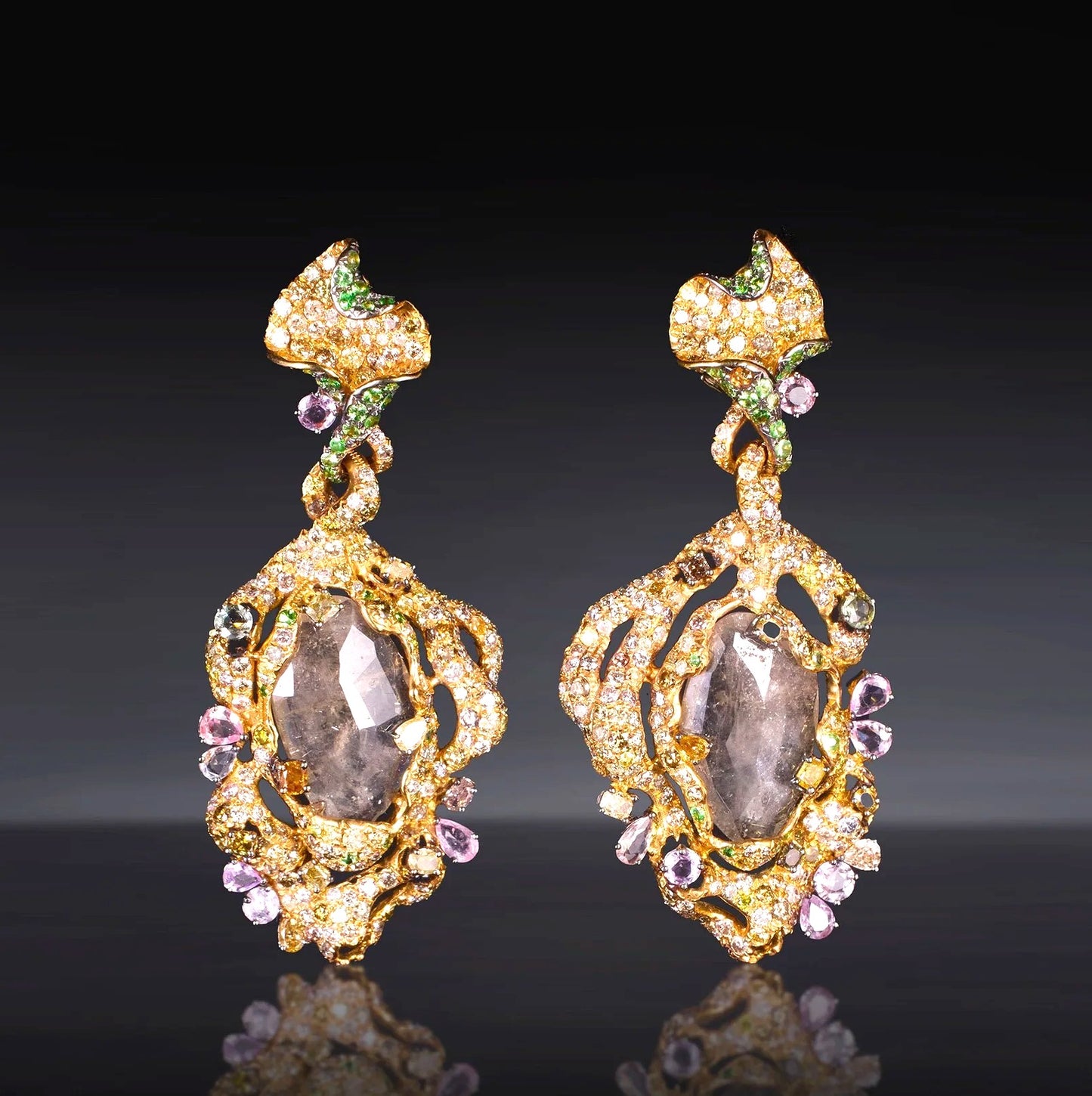 Imperial Garden Drop Earrings