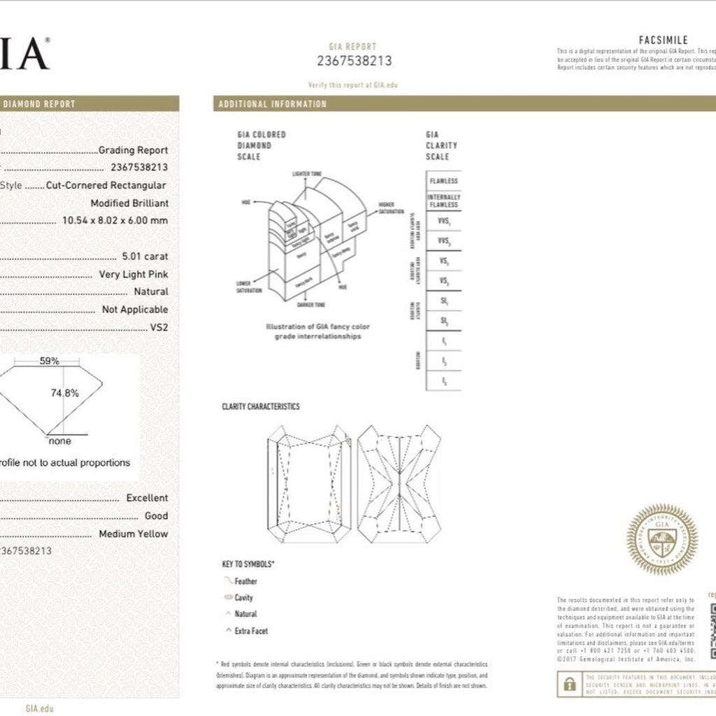 Exceptional GIA Certified 5 Carat Diamond Engagement Ring Custom Size
