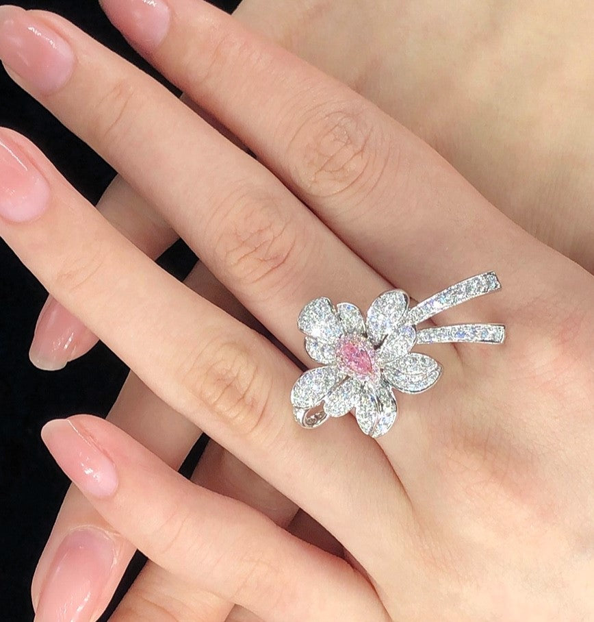 Flower Ring Brooch