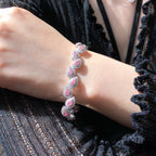 Diamond Double Halo Bracelet