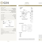 1.60 カラットの天然イエロー ダイヤモンド GIA リング