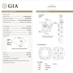 GIA Certified Engagement Ring with 4.60 Carat Yellow & White Diamond