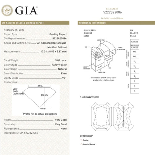 8 Carat EZE Fine Jewelry GIA Certified Fancy Yellow Diamond Halo Ring