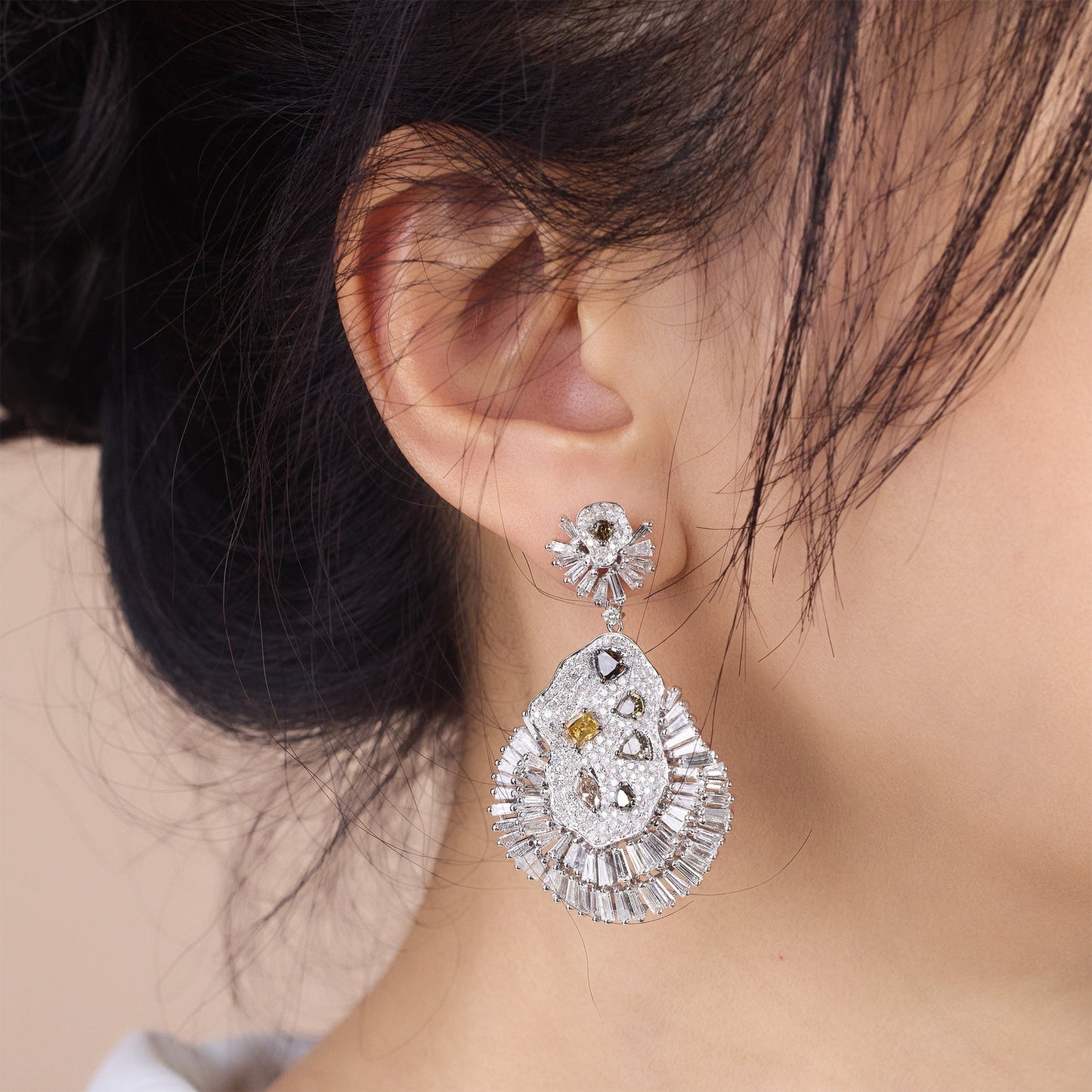 Moonlit Courtyard Earrings