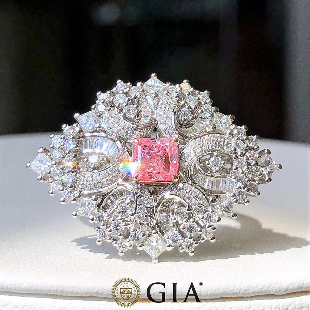 Diamond Brooch