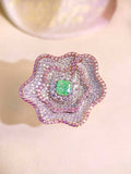 Muse Flower Cocktail Ring