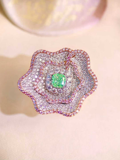 Muse Flower Cocktail Ring