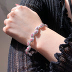 Diamond Double Halo Bracelet