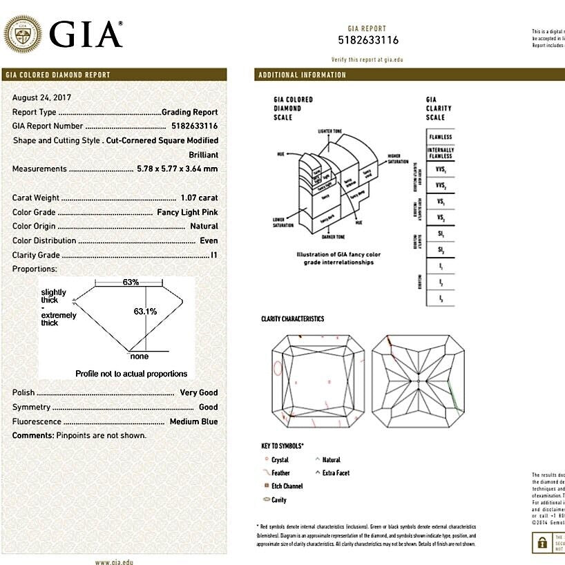 Exceptional GIA Engagement Ring