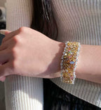 Multicolored Natural Diamond Bracelet — 30 Carats