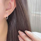 Double Pavé Hoops