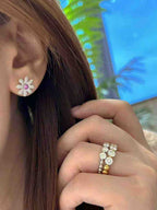 Pink Sapphire Sud Earrings