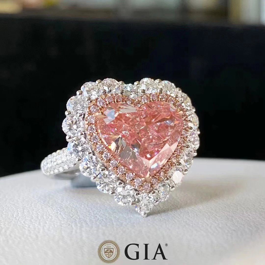 5 Carat Heart Ring