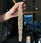 Multicolored Natural Diamond Bracelet — 30 Carats