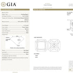 خاتم الخطوبة المكون من ثلاثة أحجار من الماس الأصفر الفاخر المعتمد من GIA