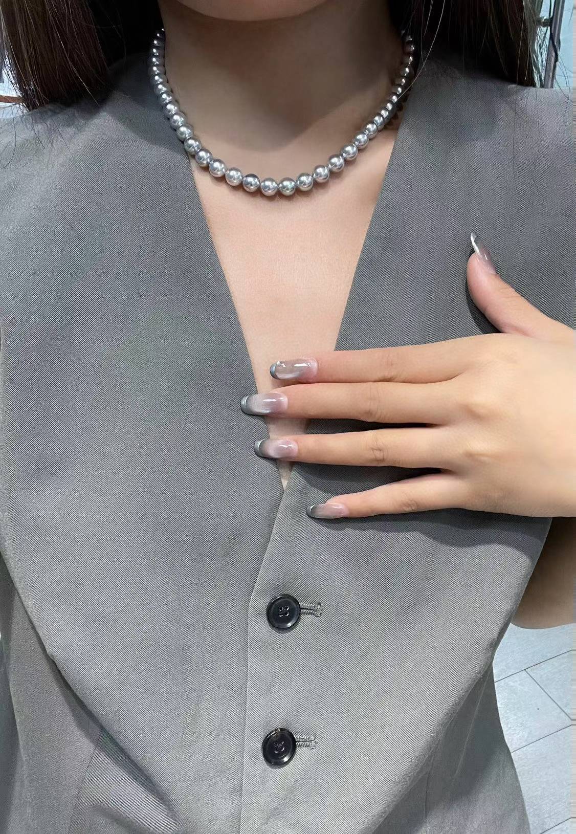 Akoya "Madama" Pearl Necklace