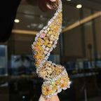 Multicolored Natural Diamond Bracelet — 30 Carats