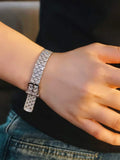Fish-Scale Belt Design Bracelet