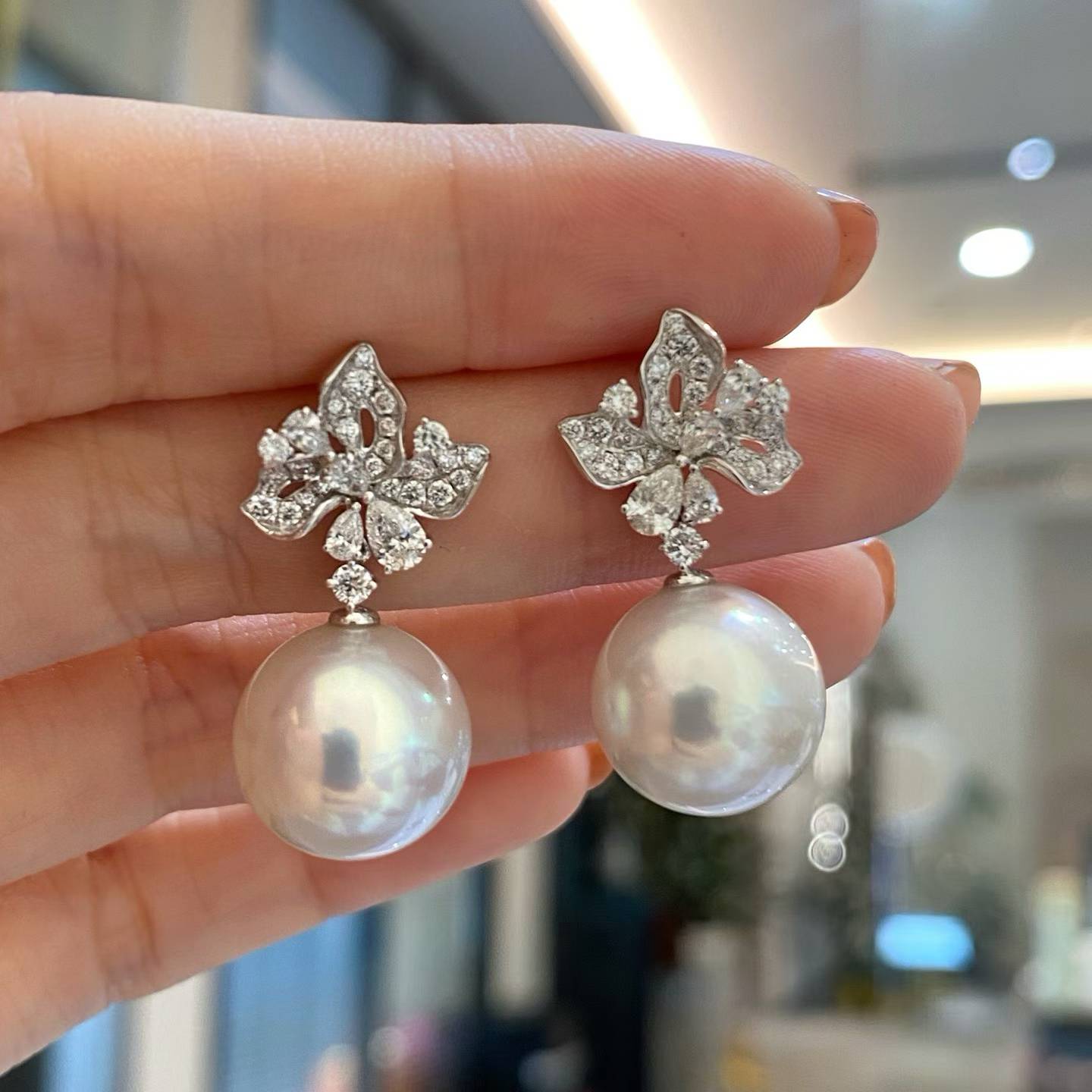 Pearl Drop Earrings