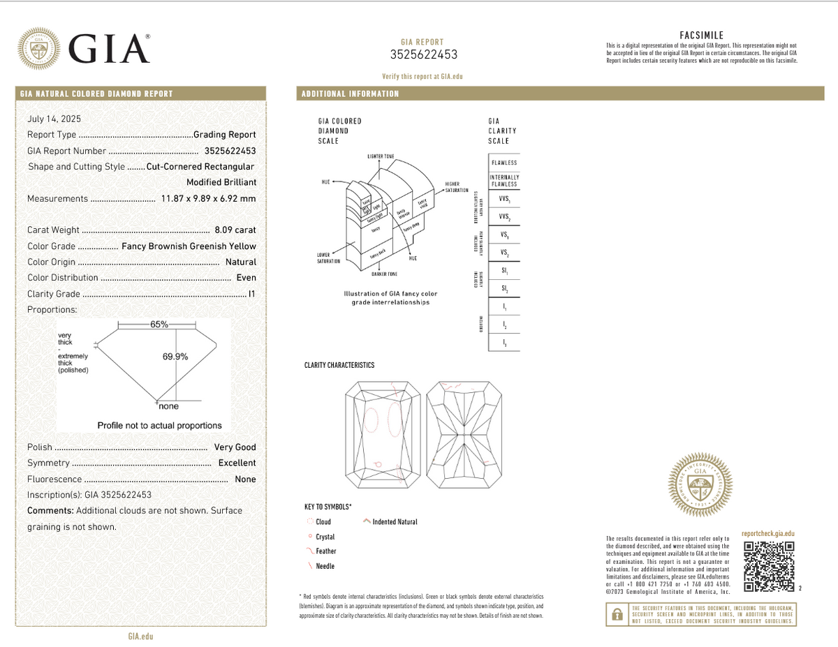 GIA 8.09ct Green Diamond Ring with 1.58ct Accent Diamonds