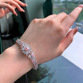 Bracelet diamant rose unique en son genre