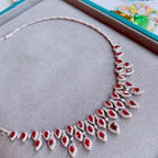 Ruby and Diamond Necklace