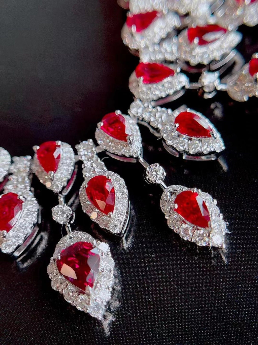 Ruby and Diamond Necklace