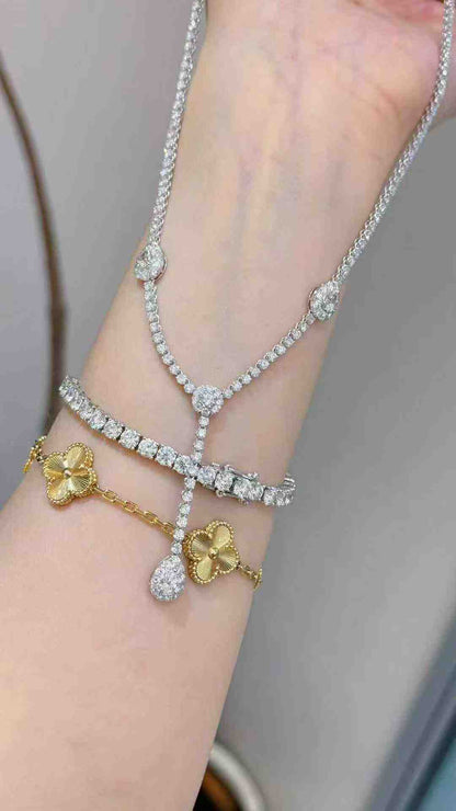 8.23ct Diamond  Drop Necklace