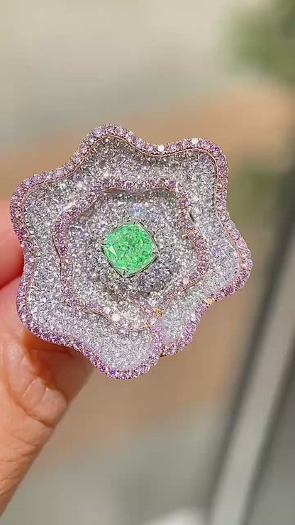 Muse Flower Cocktail Ring