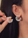 side-design-diamond-hoop-earrings